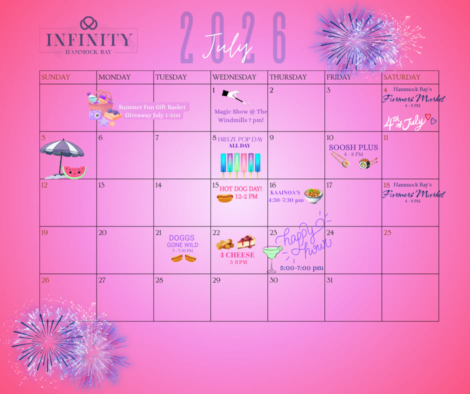 July Event Calendar