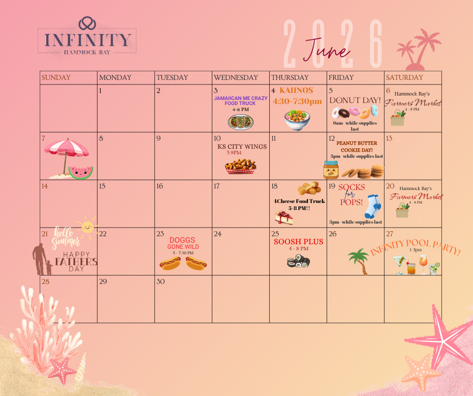 June Event Calendar