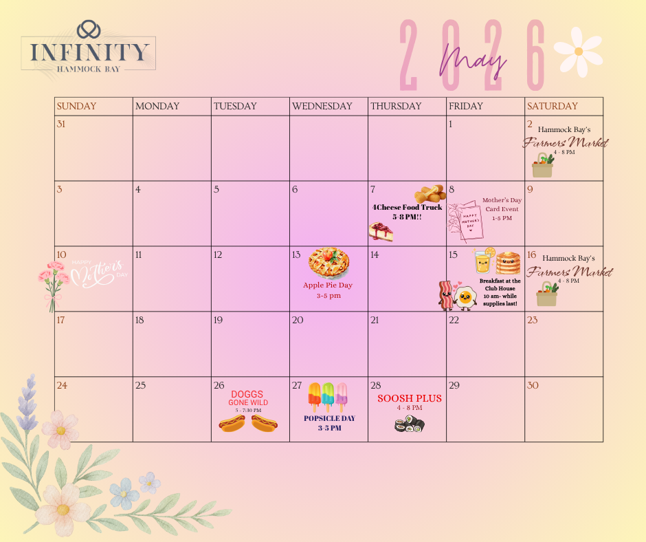 May Event Calendar